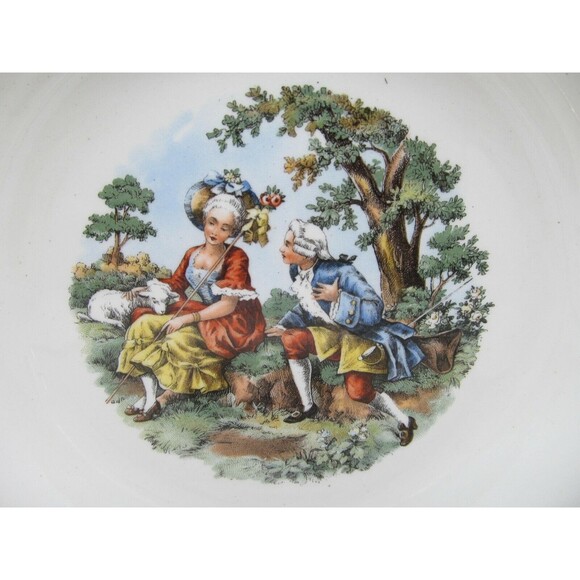 Cronin China Company 9" Vegetable Bowl And A 11 1/4" Oval Platter Read Descr - Picture 9 of 12